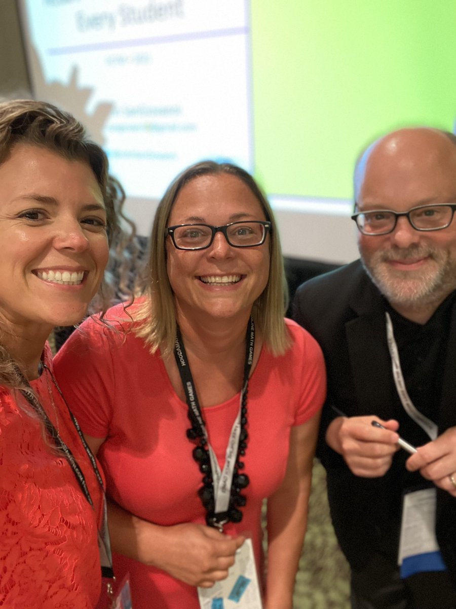 This guy was totally worth going down the longest conference hallway of all time. Thank you <a href="/JohnSanGiovanni/">John SanGiovanni</a> for sharing your work and passion with us at #FCTM2021. Appreciate the attention to developing the language of math. And “bariable” is a legit clue. Just sayin’.