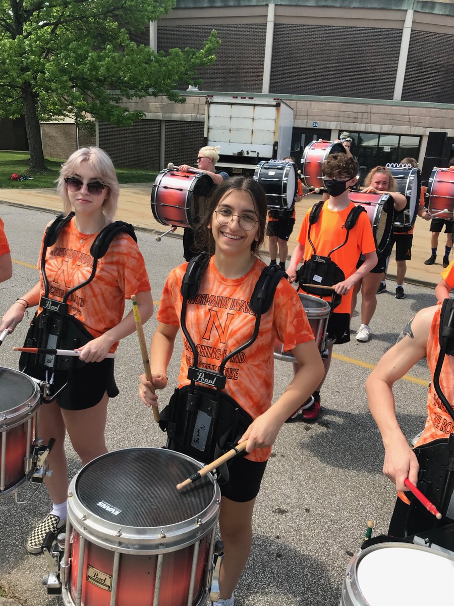 Normandy Drum Line "ROCKS THE HOUSE" at todays RIB AND ROCK! Gonna be a GREAT YEAR! Z