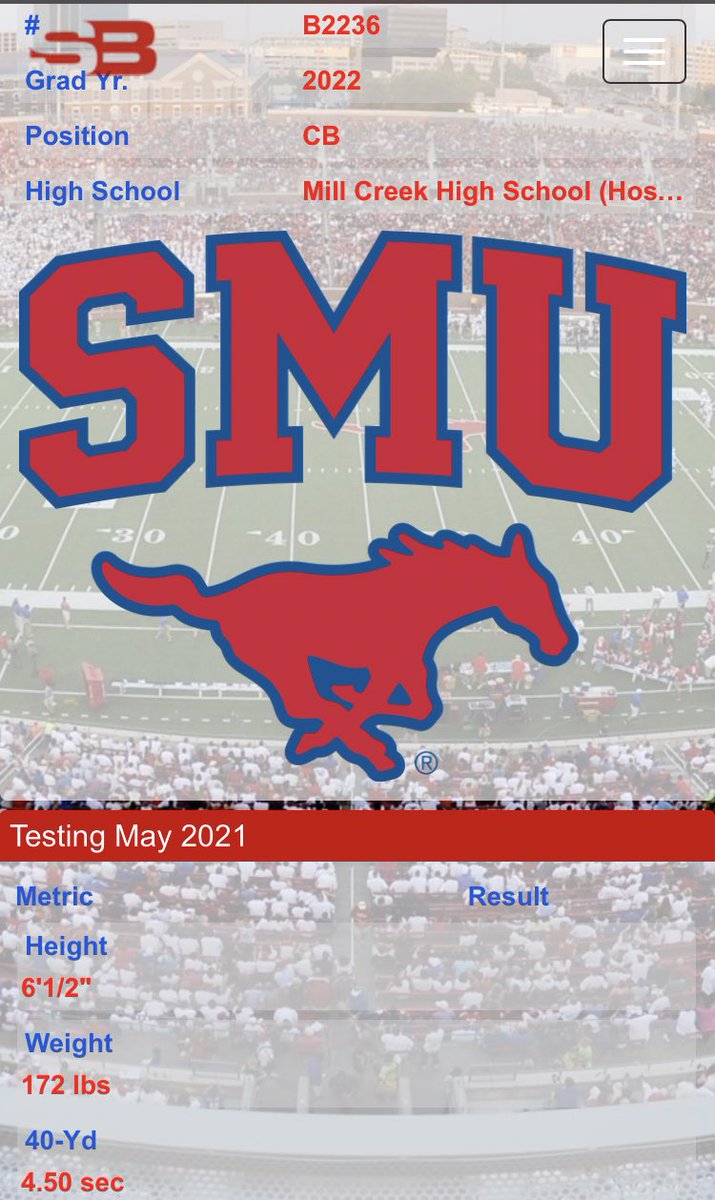 BrysonCTaylor22's tweet image. My results from the SMU camp!