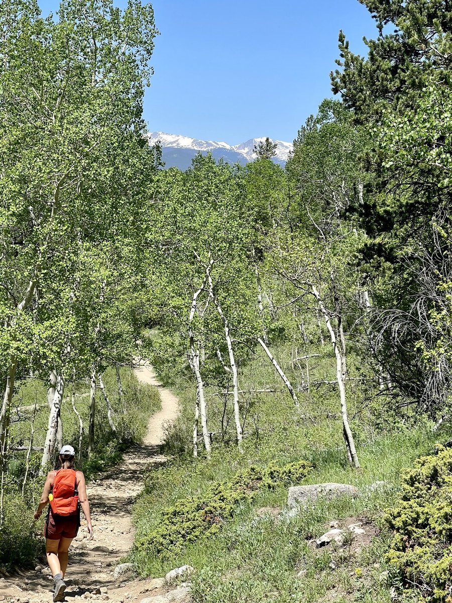 #SaturdayMorning hike on a perfect day in Golden Gate Park in Colorado. #justwhatineeded