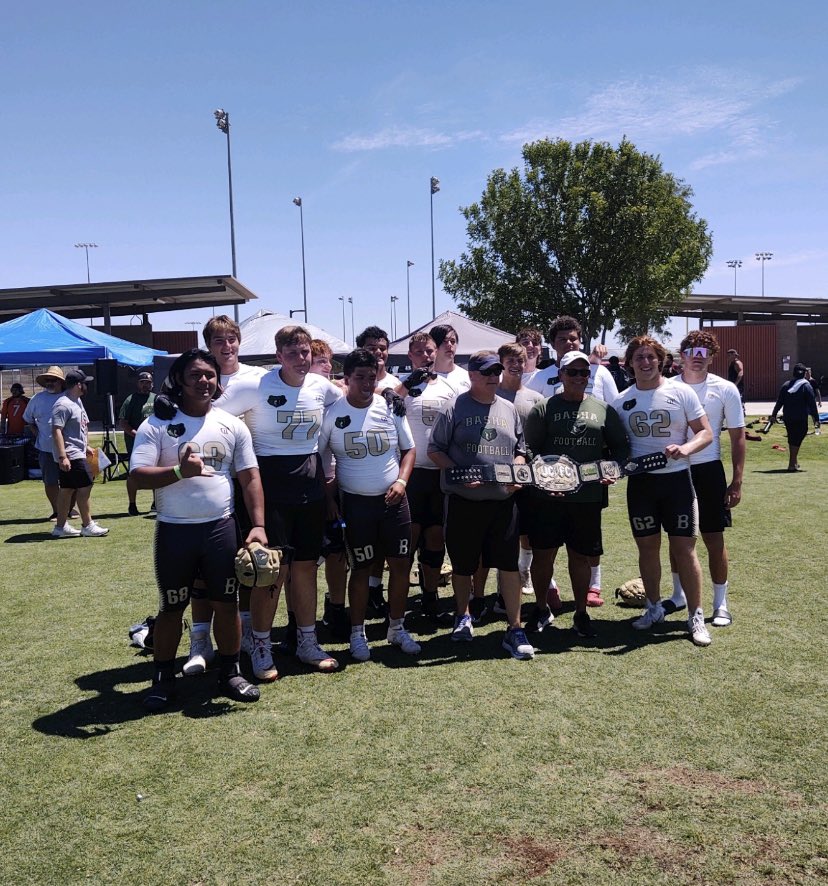 Congratulations to our Basha Bear Line for taking home the championship <a href="/JUSTCHILLY/">Just Chilly</a> Flight Club Event!!!  Great job boys!! 🐻💪 <a href="/BashaAthletics/">Basha HS Athletics</a> <a href="/MarquesReischl/">Marques Reischl</a> <a href="/bashabearnation/">Basha Bear Nation</a>