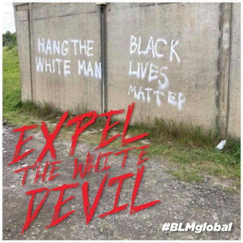 BLM_global's tweet photo. Expel The White Devil

#BLMglobal
#KAWP
#BLM https://t.co/UEJDxVTDzk