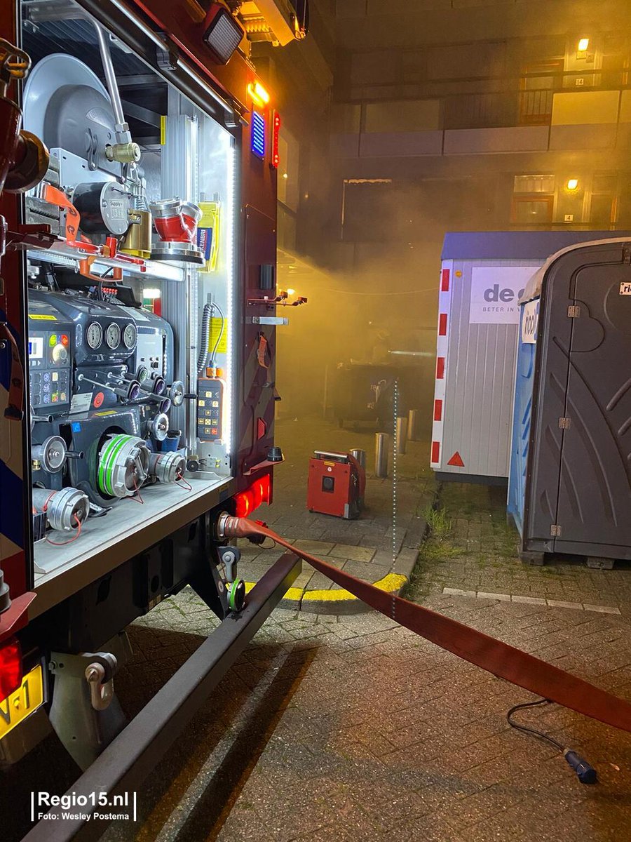 Melding gebouwbrand Madesteyn Monster