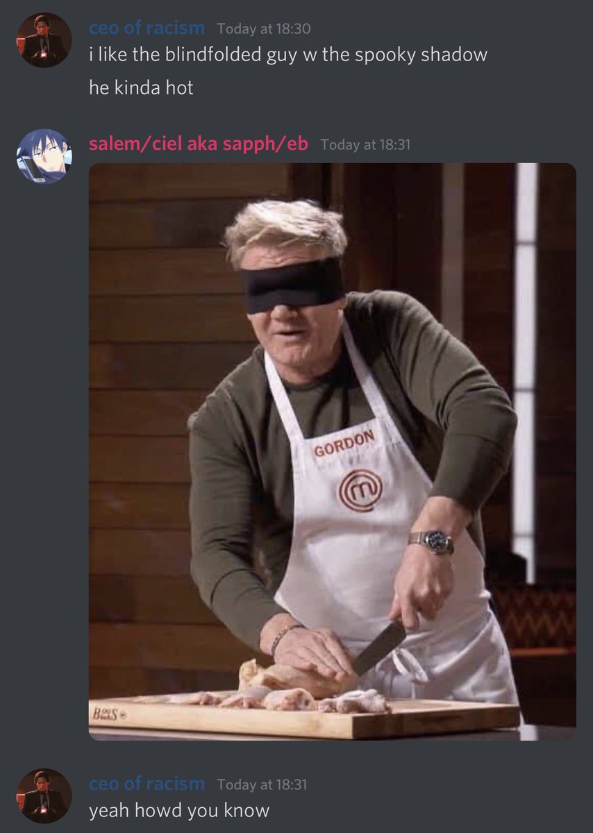 RT @hiererophant: gordon ramsay is my favourite guilty gear character https://t.co/fLYTQvRz0X