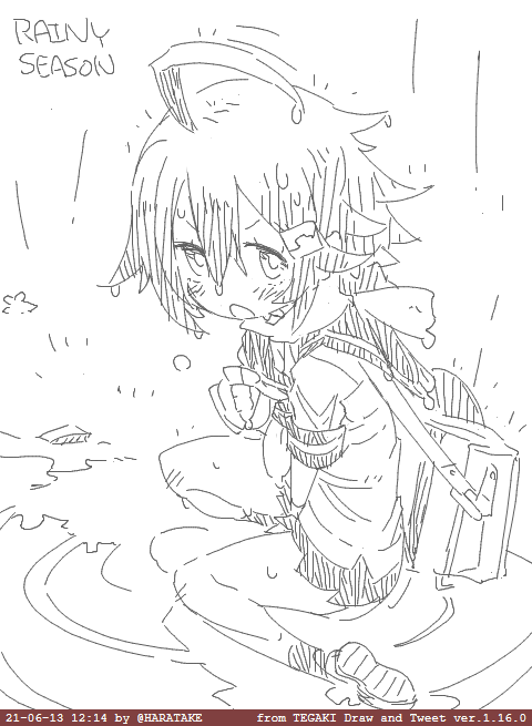 つゆ #tegaki_dt 