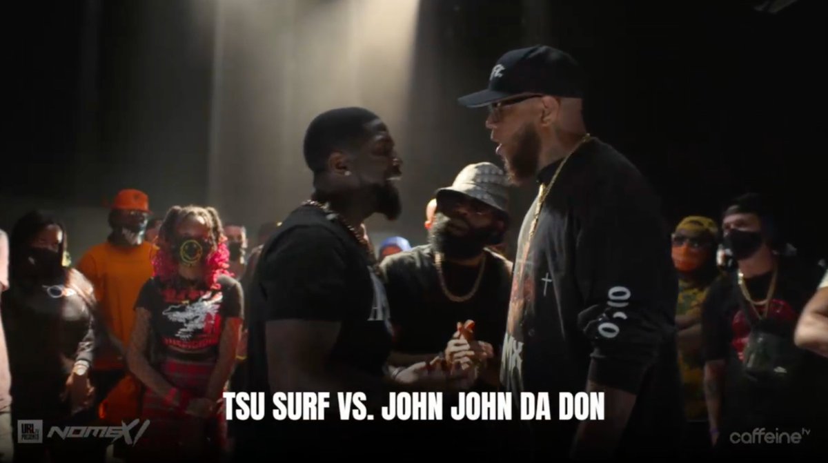 BattleRapNews (@battle_rap_news) on Twitter photo BREAKING: Tsu Surf (<a href="/Tsu_Surf/">TsuโCa Doncic</a>) vs John John Da Don Is Finally Happening At @URLTV's "Summer Madness 11"! BREAKING: Tsu Surf (<a href="/Tsu_Surf/">TsuโCa Doncic</a>) vs John John Da Don Is Finally Happening At @URLTV's "Summer Madness 11"!