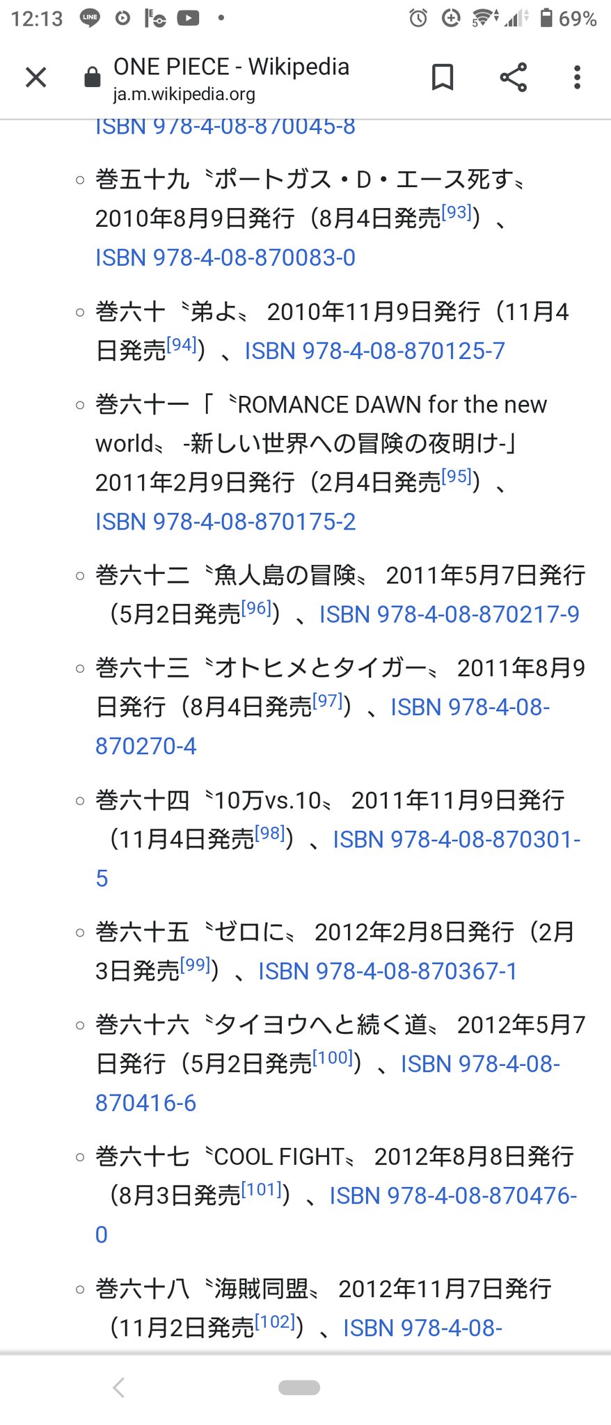 も ぐ わ い 実は10年前でも60巻ぐらいあるので その時点でも相当骨のある人ではあるんですよね ドラゴンボールが全42巻 Narutoが全72巻 Bleachが全74巻 銀魂が全77巻 も ぐ わ い 実は10年前でも60巻ぐらいあるので その時点でも相当骨のある人ではあるんですよね ドラゴンボールが全42巻 Narutoが全72巻 Bleachが全74巻 銀魂が全77巻