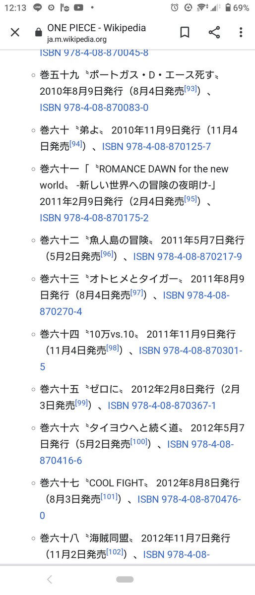 10年以上前に 俺オタクなんだぜ ワンピース全巻持ってる と言われると微妙だったが今だと見方がかわってしまう Togetter