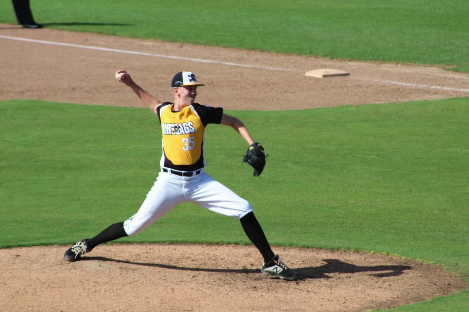 Good 4-3 win today for <a href="/DirtbagsMid/">Dirtbags Mid-Atlantic</a> 16 U Black to go to 3-0 on the weekend.  Nice to help out with 5 IPs, 3 Ks, 3 H, and 2 ERs against a very strong Prime Time Aces team.   <a href="/BaseballGaels/">MSJGaelsBaseball</a>