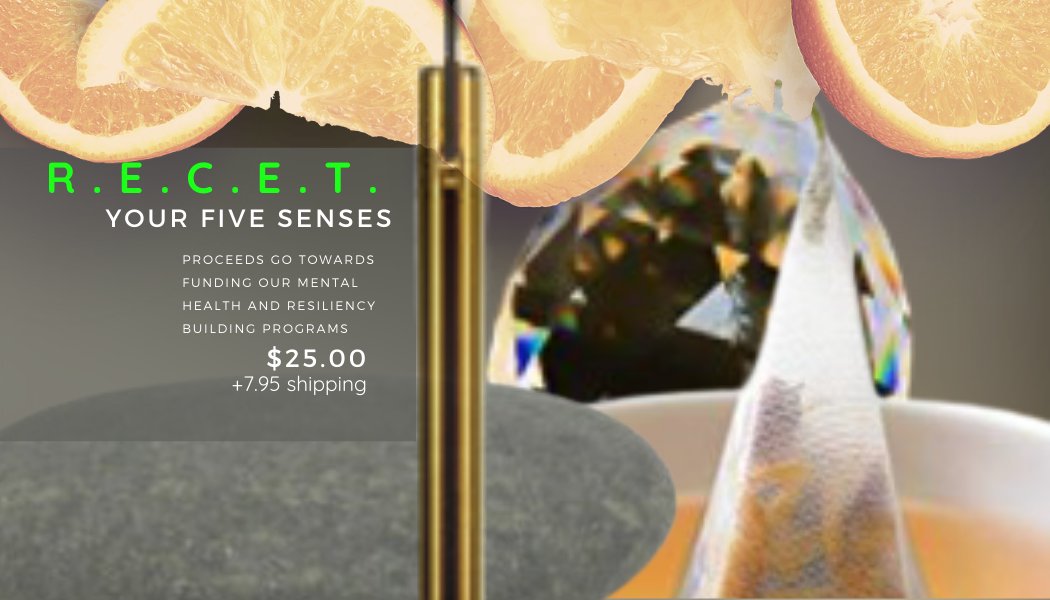 RECETnow's tweet photo. Help R.E.C.E.T. by buying a 5 Senses RECET Kit. You will get 5 items to help stimulate your senses &amp; bring balance to your day. You will also receive items to strengthen your Inside Out elements of resilience! #mentalhealth #Mindfulness #SelfCare #wellness
https://t.co/m34sm1oghe https://t.co/XTZMpBLgr4