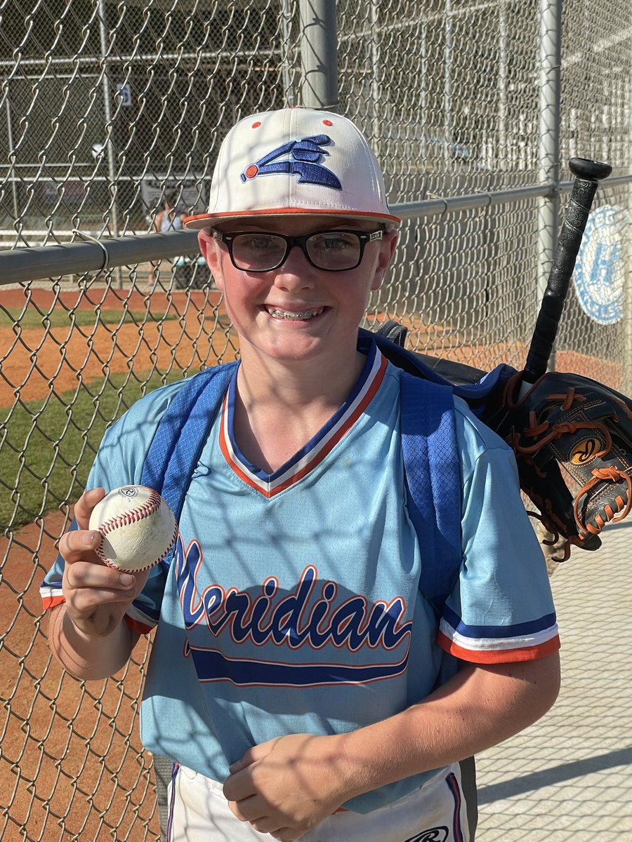 Proud of my youngest son. Beckett Brown hit his first travel ball home run today. That a boy BB25. Keep working hard.