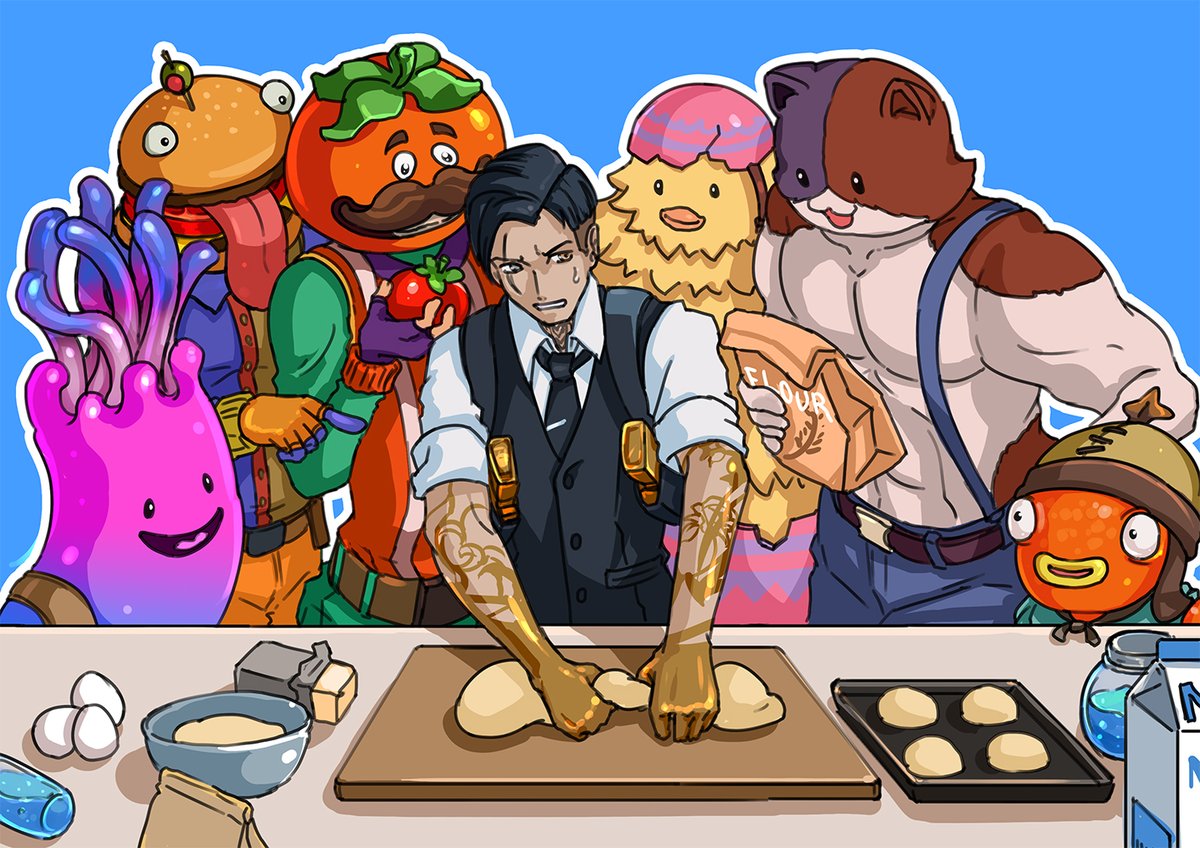 Kaname Aoibashi A Twitter パンを作るマイダスとその他です キャラクターチョイスは子供です フォートナイトイラスト Fortniteart Kaname Aoibashi A Twitter パンを作るマイダスとその他です キャラクターチョイスは子供です フォートナイトイラスト Fortniteart