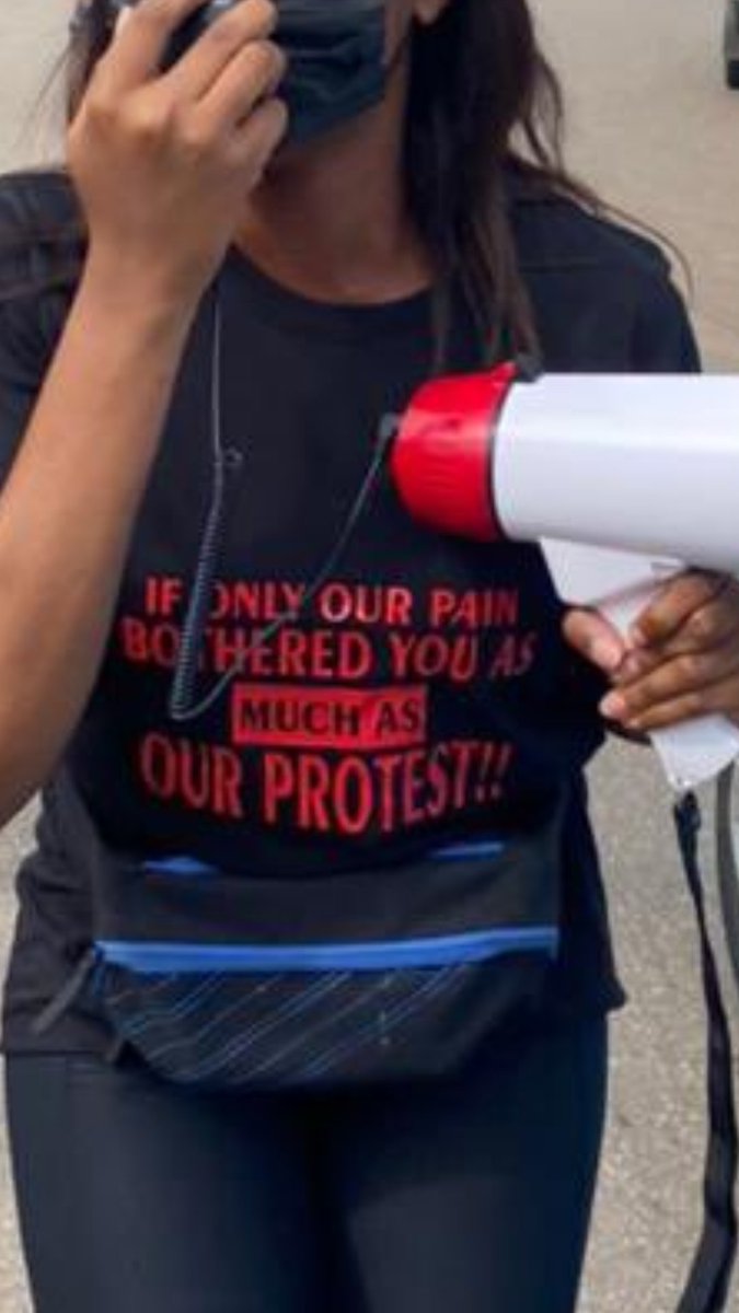 OPYDAVID's tweet photo. #June12thProtest #June12Protest #June12thProtesters
#keepiton
The message on this t-shirt is so apt! https://t.co/MJKAcCBknT
