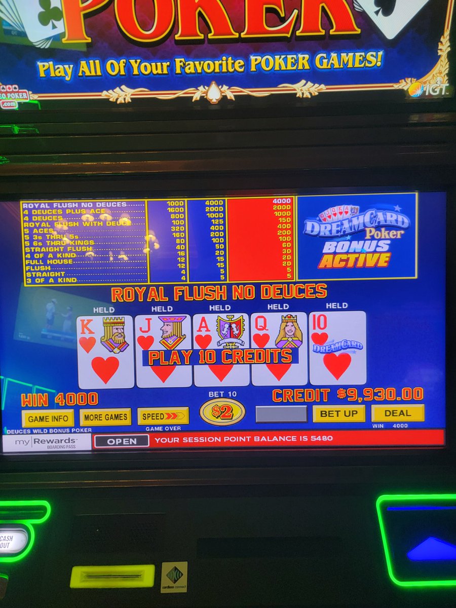 reezil1010's tweet photo. #jackpot #videopoker #dealt https://t.co/59TaudtYQw