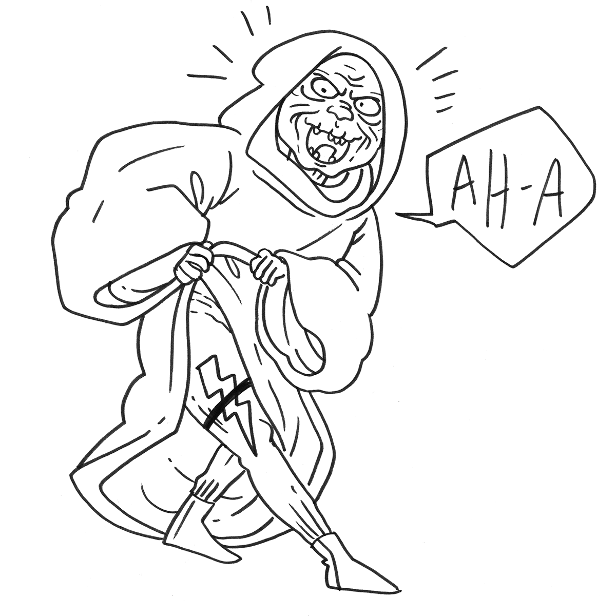 Sometimes I draw Star Wars stuff but it's never the Star Wars you expect. 