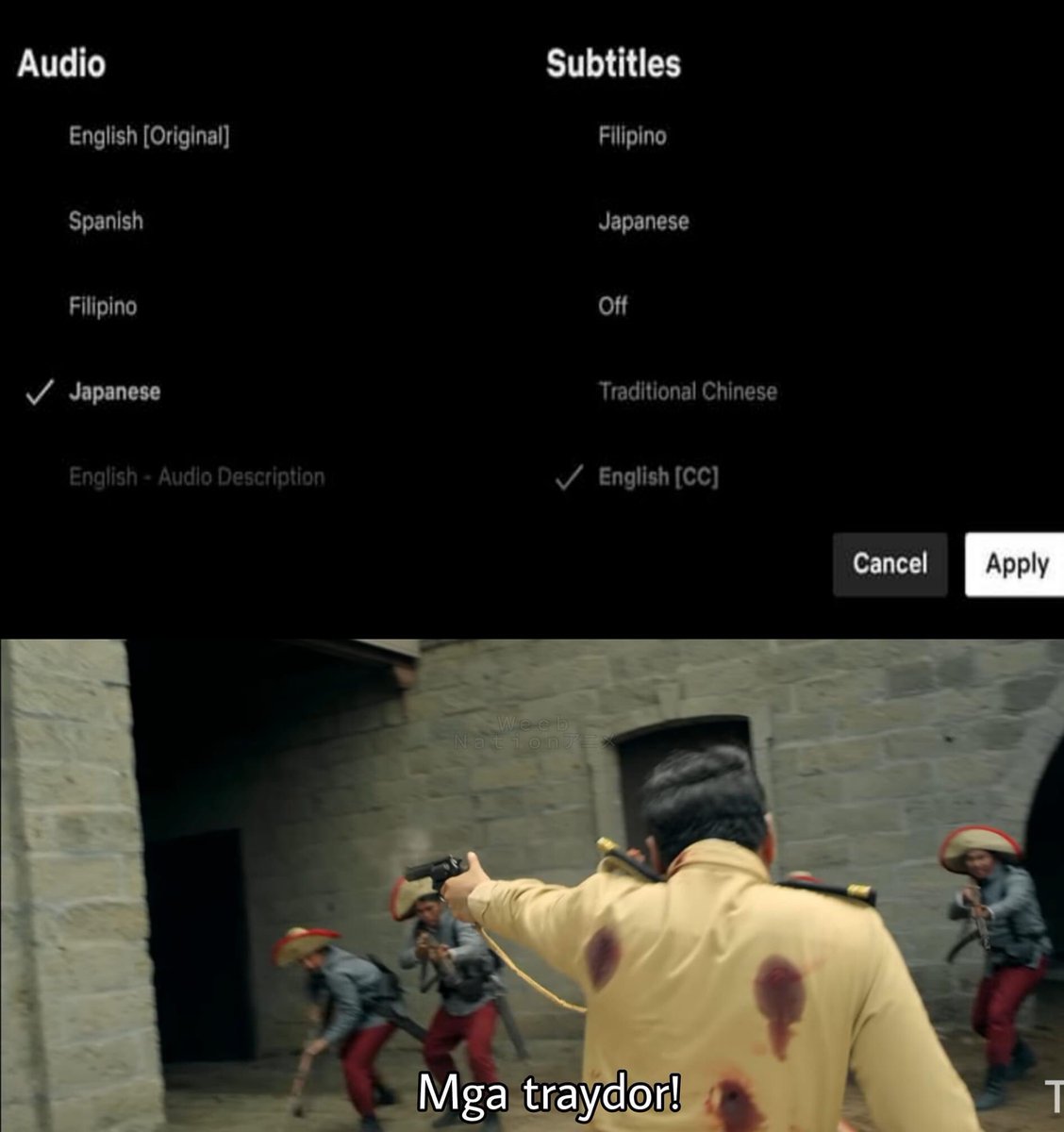 Suzie_Iska's tweet image. I love the Tagalog dubbed Trese. But saw this on FB and had be cracking hahaha #TreseOnNetflix #TreseNetflix 

ctto