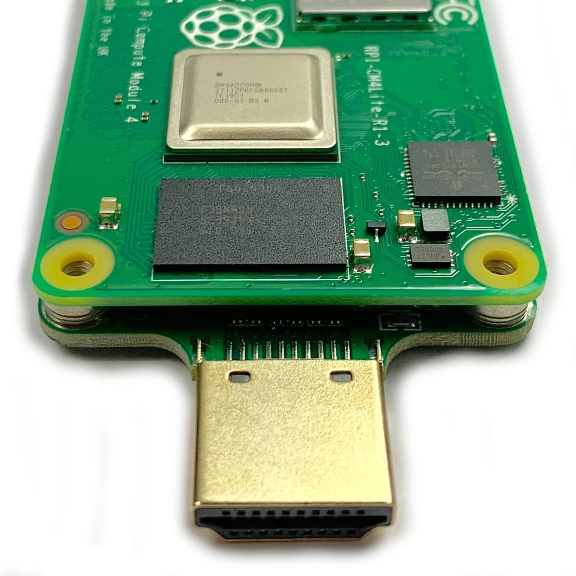 magic__smoke's tweet image. New project: Pi TV Stick - Raspberry Pi Compute Module 4 carrier that plugs directly to HDMI port.
Parts fit test before soldering.

#RaspberryPi #ComputeModule4 #RetroGaming