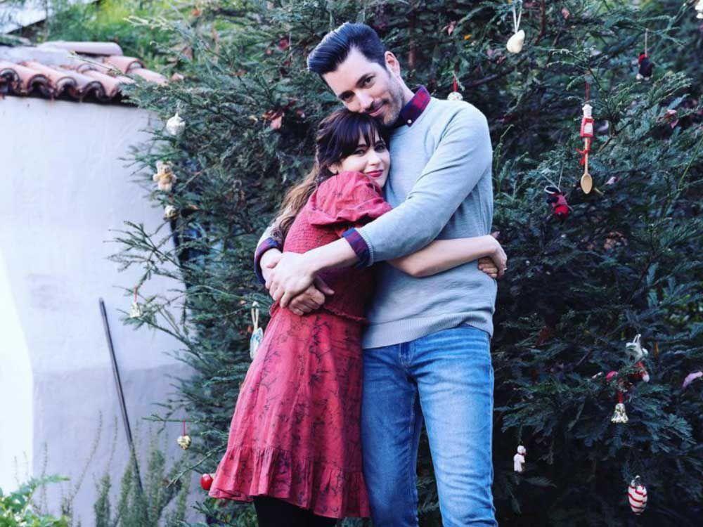 Zooey Deschanel had instant chemistry with Jonathan Scott
