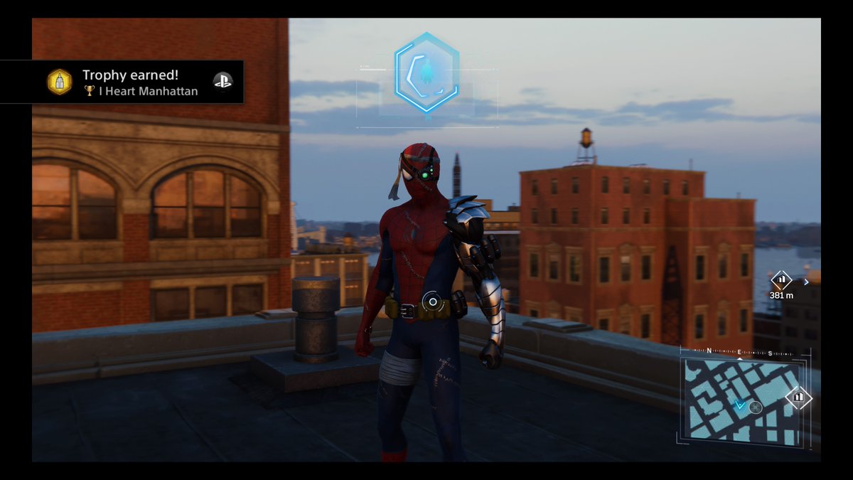 #Marvel's Spider-Man
I Heart Manhattan (Gold)
100% complete all districts #PS4 #PS4Trophies #spiderman https://t.co/JhMLL4SbwX