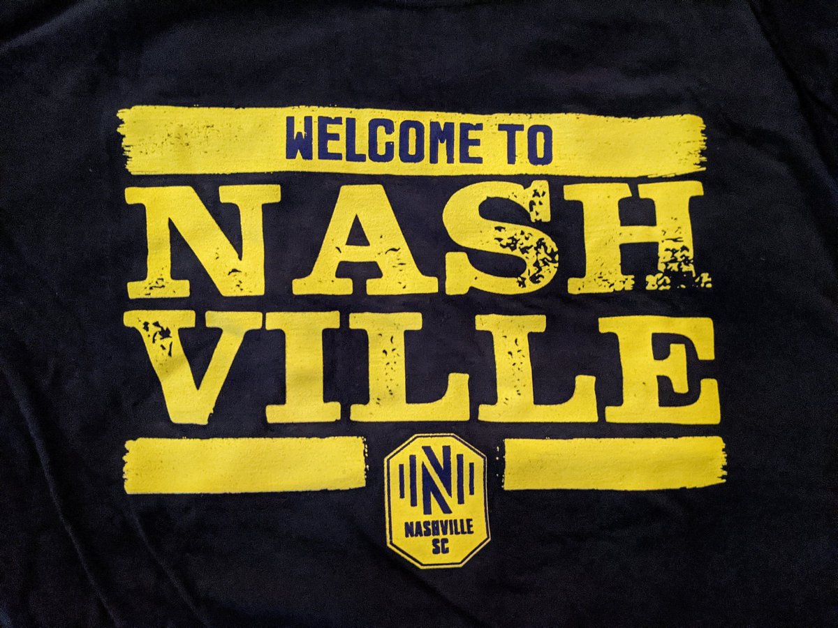 simpleailife's tweet photo. Hey @nashvillesc I got my #MLSStore order in today with my new #NashvilleSC T's and they're awesome! https://t.co/4kKWjWWkXj