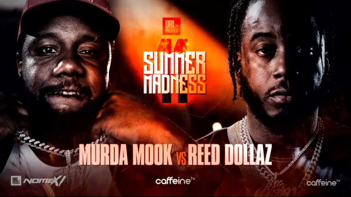 BREAKING: Murda Mook (<a href="/MurdaMookez/">Murda Mook</a>) vs Reed Dollaz (<a href="/RealReedDollaz/">Fatih k.</a>) Announced For @URLTV's "Summer Madness 11"!