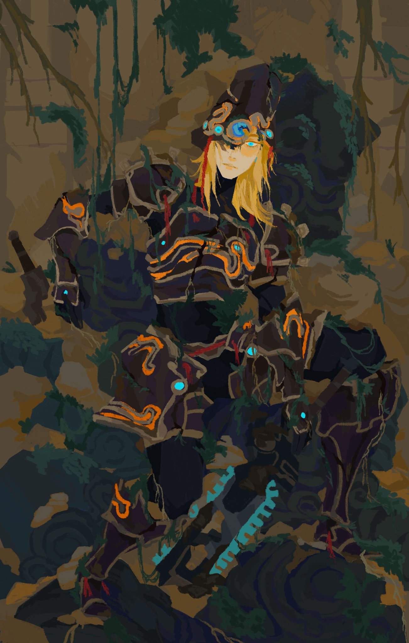 mintaii on Twitter: "ancient armor........... #BOTW…