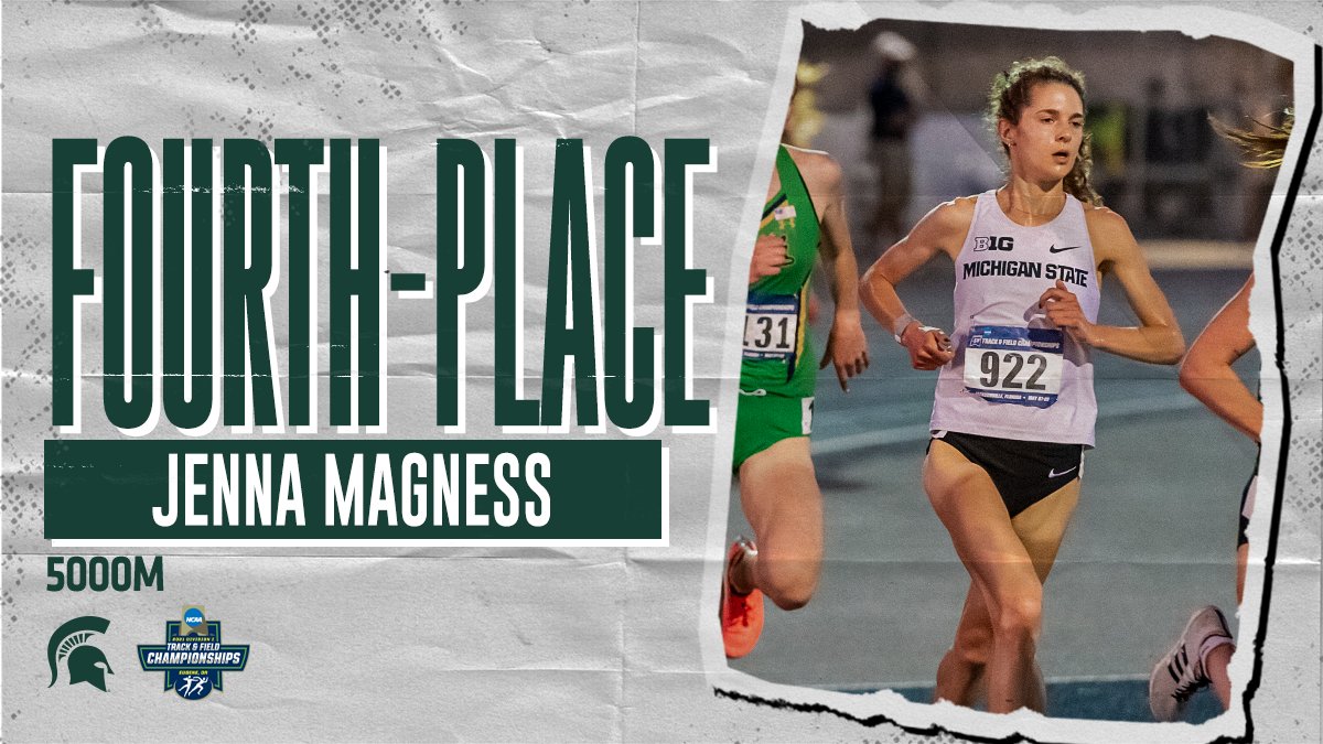 MSU_TFXC's tweet photo. ✅ Fourth-Place Finish
✅ First-Team All-American
✅ School Record (15:32.91)

Jenna Magness knows how to end a championship!

#GoGreen | #NCAATF https://t.co/xHmiWHBjYy