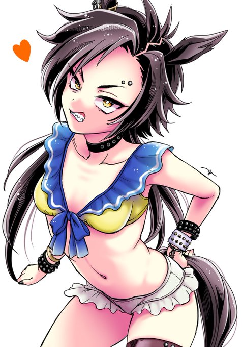 エアシャカールちゃん(デレ威嚇) 