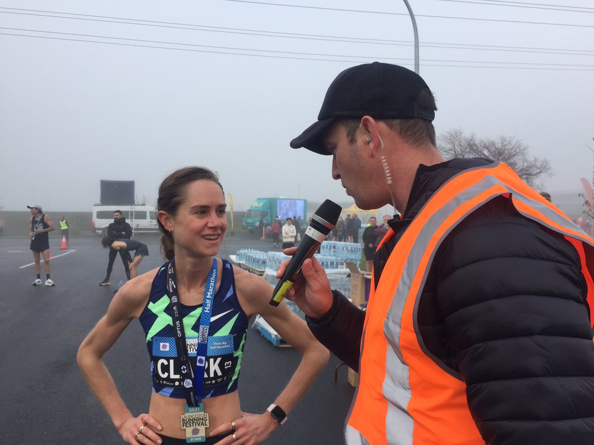 Victory, course record, Tasmanian record, Tasmanian all-comers’ record with 71:09 in the half-marathon ... plus a bonus interview with <a href="/WelshyKnows/">Richard Welsh</a> ... for <a href="/Rio2016/">Rio 2016</a> Olympian <a href="/millyjane14/">Milly Clark</a> <a href="/AthsAust/">AustralianAthletics</a> <a href="/tassiesport/">Tasmanian Institute of Sport</a> <a href="/AthsTas/">Athletics Tasmania</a> #runlaunnie