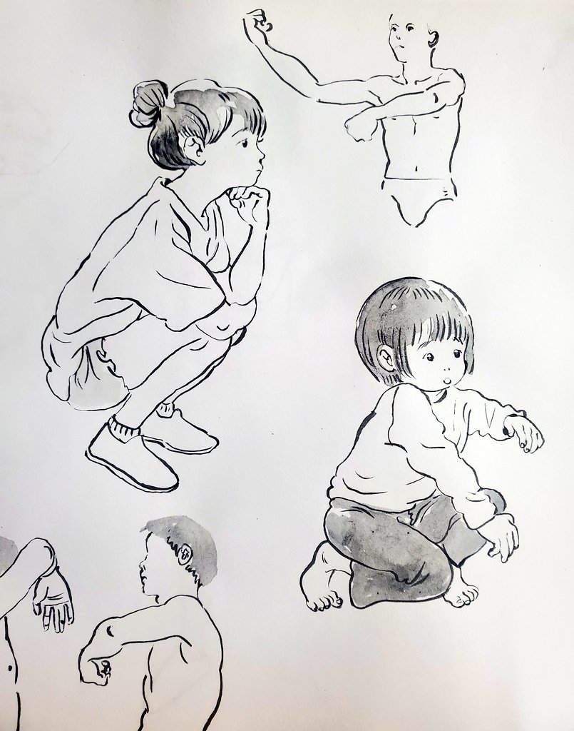模写とらくがき 