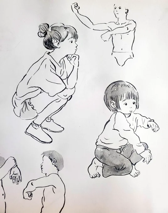 模写とらくがき 