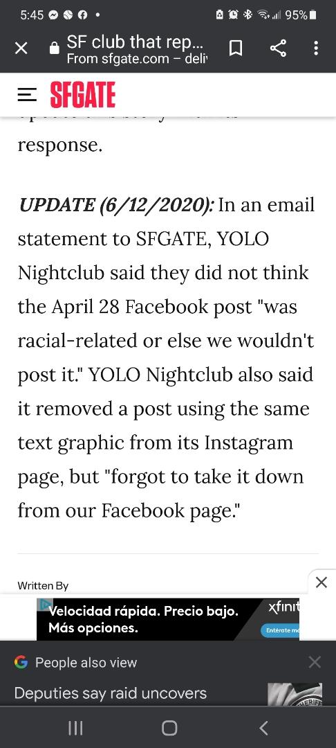 This trash is trying to establish themselves in my city.  You can still have a douchey club without having to be racist peices of sh*t.  They also own @purelounge408

Please share this

#YoloNightClub