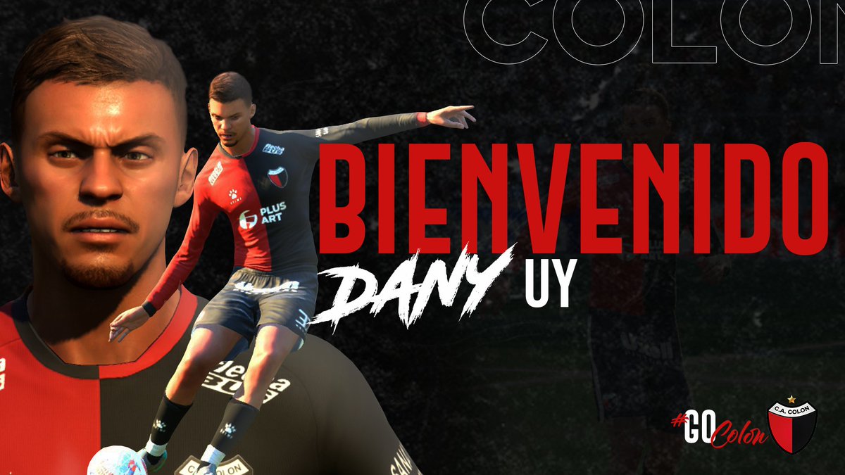 #MercadoIESA // #PS4

Presentamos al cuarto refuerzo

Le damos la bienvenida a @iDaniUY_, stopper de gran nivel que se suma a la defensa sabalera.

Actualmente formando parte de la Selección Mayor 🇺🇾.

¡Bienvenido al más grande de Santa Fe Dani!

#VamosColón🔴⚫