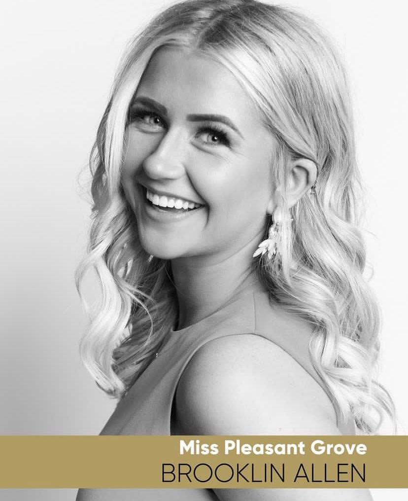 MissUtOrg's tweet photo. The Spirit of Miss Utah award, chosen by the candidates, went to Miss Pleasant Grove Brooklin Allen https://t.co/9DQXvRosCM