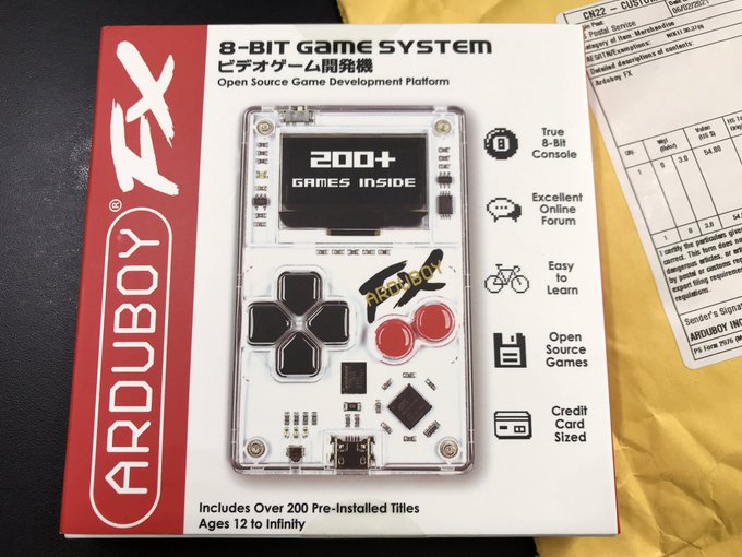 Chamekanさん がハッシュタグ Arduboy をつけたツイート一覧 1 Whotwi グラフィカルtwitter分析