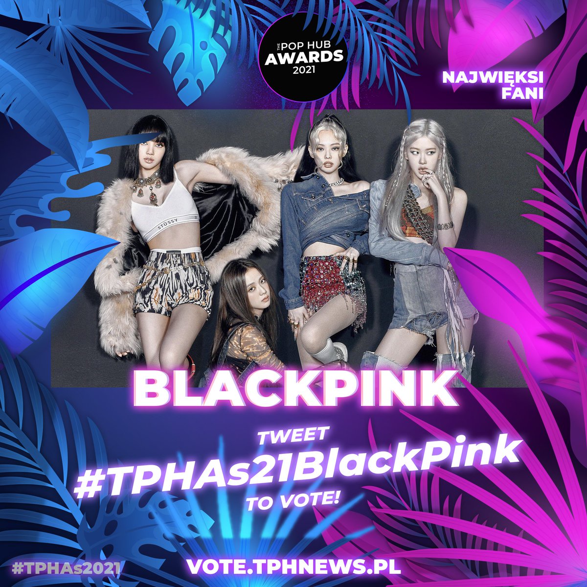 butterflywdance's tweet photo. BLINKS TENEMOS OTROS PREMIOS
LOS "THE POP HUB AWARDS 2021"
Y BLACKPINK ESTA NOMINADO EN CINCO CATEGORÍAS‼️

Tenemos que usar este hashtag #TPHAs21BlackPink 
No hay límites de uso pero los RT no cuentan como voto

Les explico abajo
⬇️

#BLACKPINK @BLACKPINK https://t.co/gv1WQVY4Wm