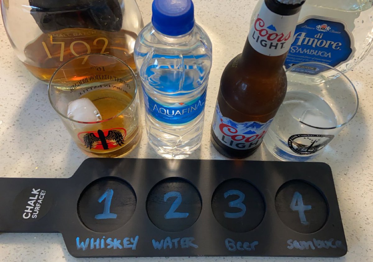 JimmyMurse's tweet photo. Getting ready to do a little drinking game stream! #SmallStreamersConnect #stream #twitch #blackopscoldwar #CallOfDuty #smallstreamer #SupportSmallStreamers #Whisky #SambucaSaturday #Whiskey #gamers #gaming https://t.co/u6e3npgK8H