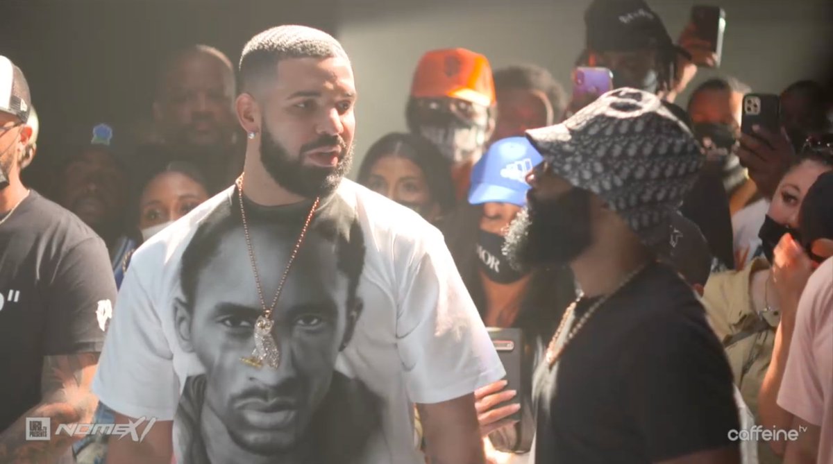 Drake Is Officially On Stage To Host Geechi Gotti vs Rum Nitty!

#NOMEXI