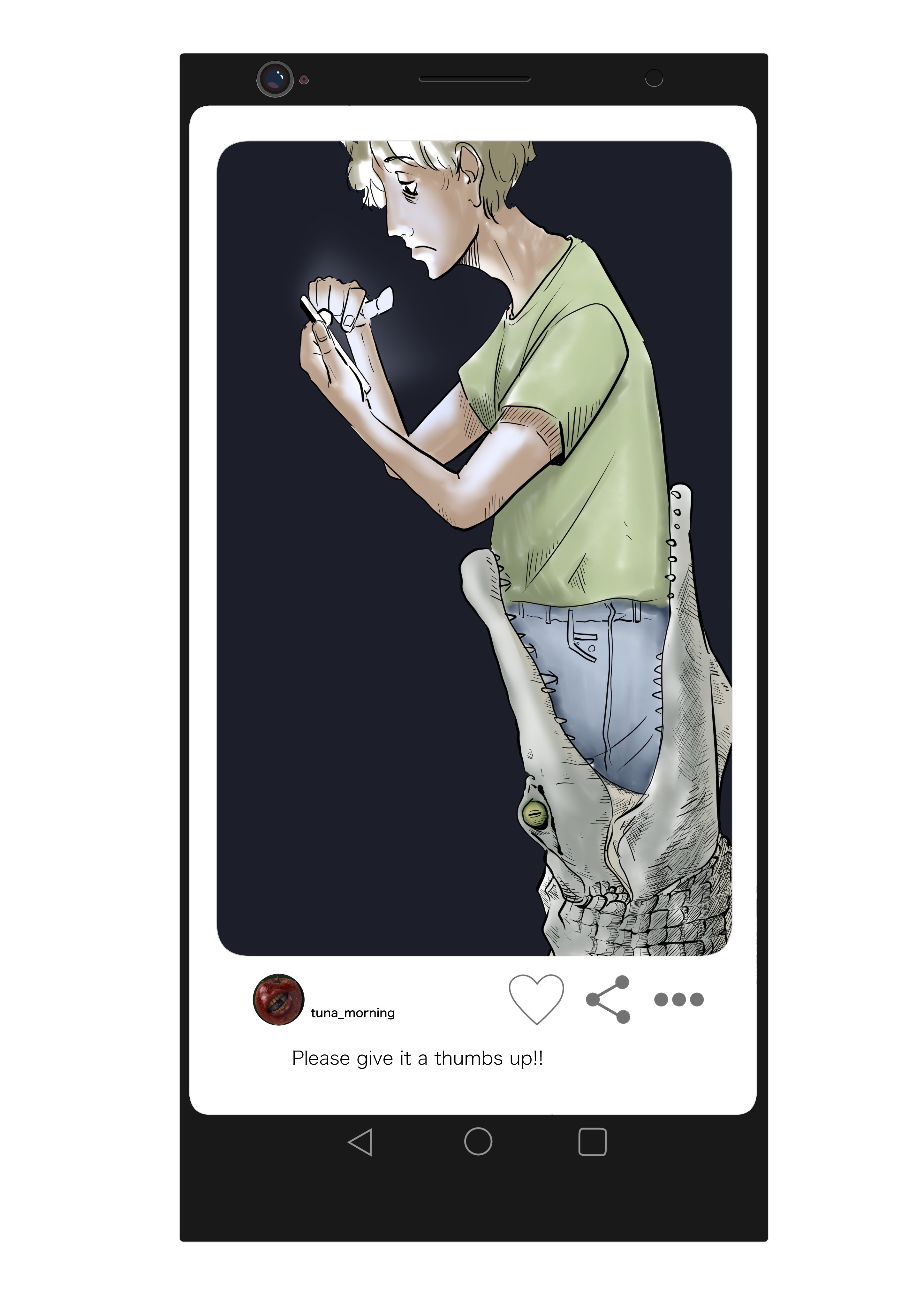 スマホ依存症って目をつぶって打てたらスマホ依存症らしい Twitter Search Twitter