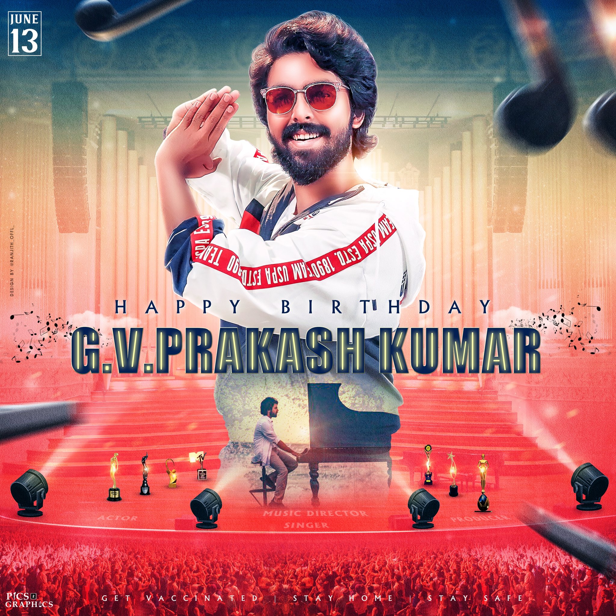  Happy birthday GV Prakash Kumar Anna 