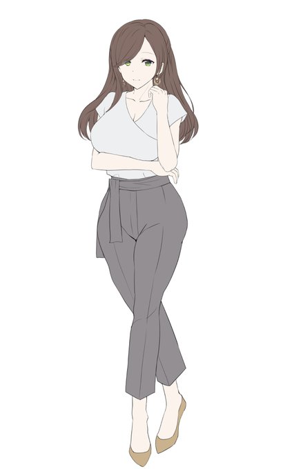 次作キャラ
こんなおばさんでいいの?的な・・ 