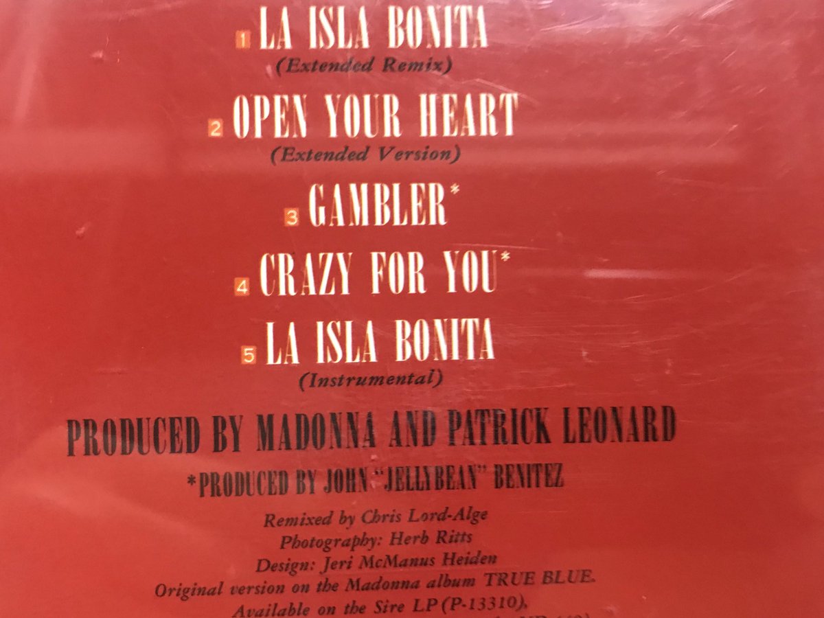 KenTKJapan's tweet image. I found a old Madonna CD 😅
家に古いマドンナのCDあったわ😆
La Isla Bonita Super Mix EP
#Madonna #OldCD