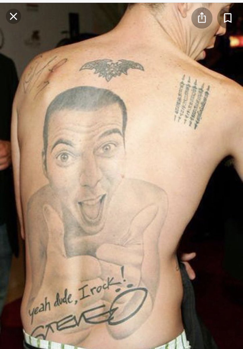 Vince Mancini on X: "I like to think Jamahal Hill's chest tattoo is just a wrap around version of Steve-O's #UFC263 https://t.co/qN3NK3xXyS" / X
