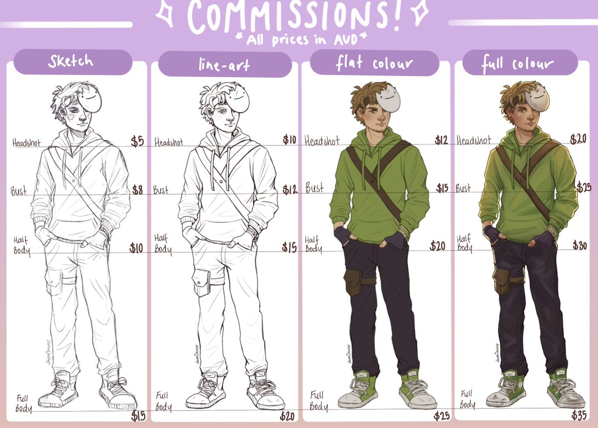 Hello! Just wanted to put it out there that I've opened commissions! Is anyone's interested there's more information on my Insta :)
#comissionsopen #commissions 