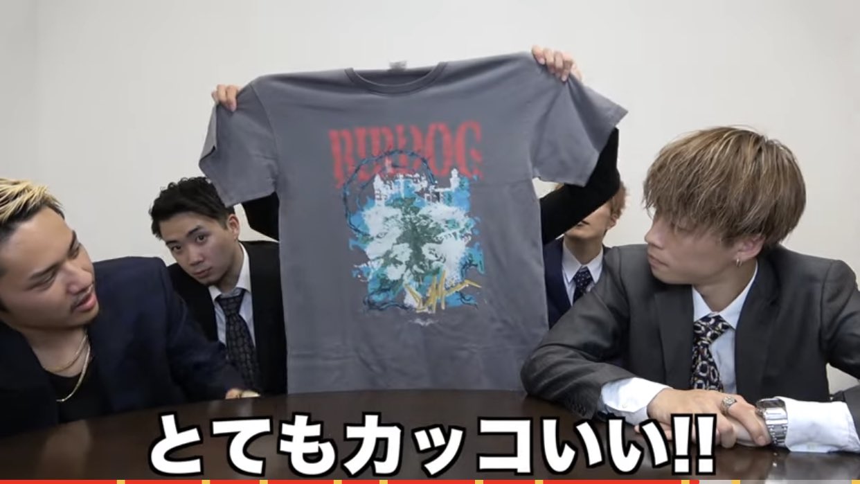 BIRDOG コムドット 200万人記念 バンＴ - Tシャツ/カットソー(半袖/袖なし)