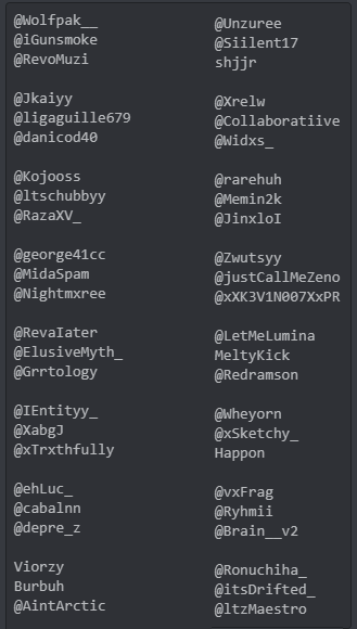 * * * #Destiny2 @Likeatrain__ Final Tournament  - Registration is open 🏆 * * *

💠 Exchange of qualified players between teams allowed
💠 One non qualified player per team is allowed

👉bit.ly/D2E3v3PSLikeAT…

Qualified players: