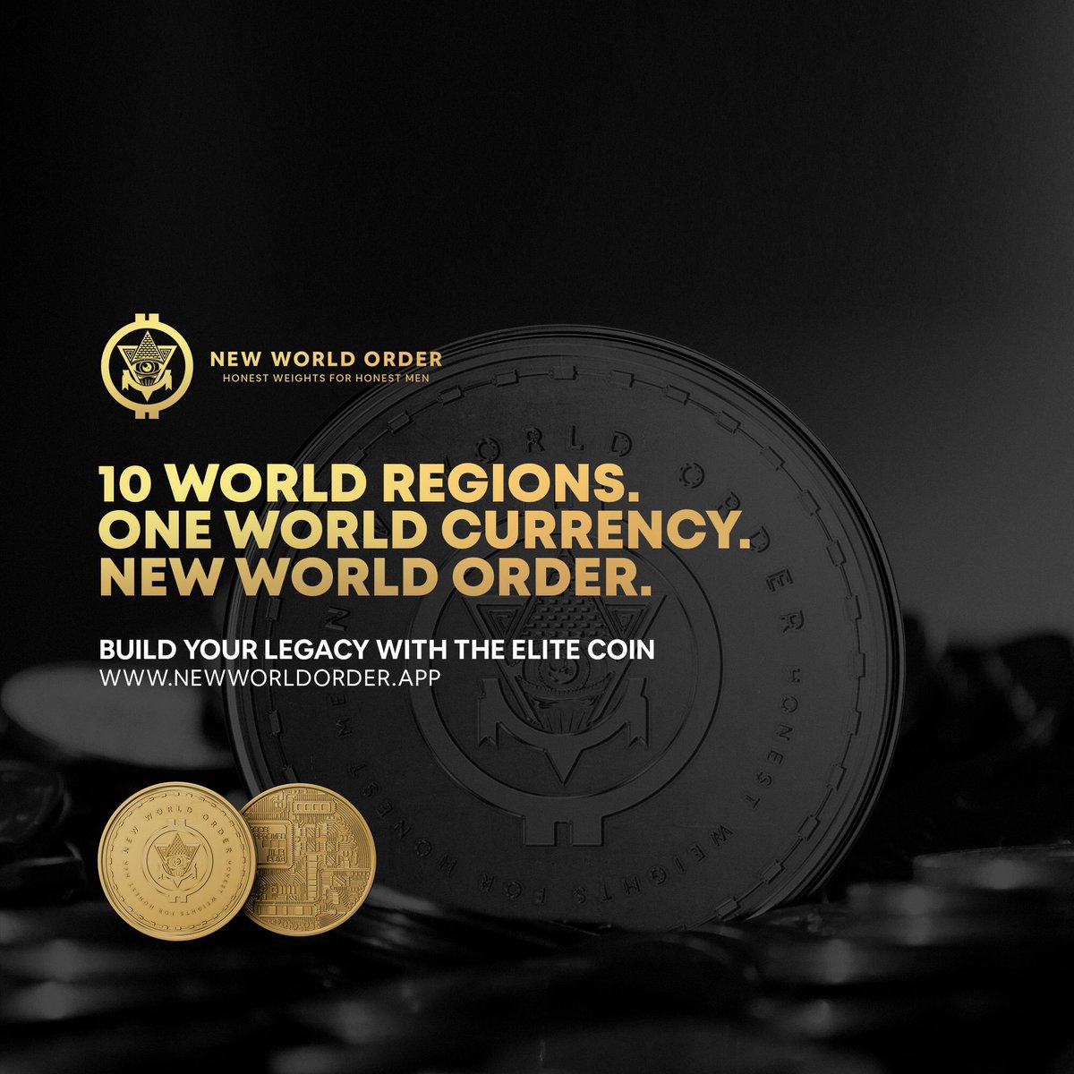 NewWorld_Order7's tweet photo. 7 Billion people.
700 Billion coins.

With 693 Billion coins burned,
Only 1% remains.
And there is no time like the present.

A crypto for the finest
Join a community of the elite

Do you have the grit
To build a legacy?

The New World Order
Be the Eccentric
Follow your dreams💵 https://t.co/HnIihbiN5F