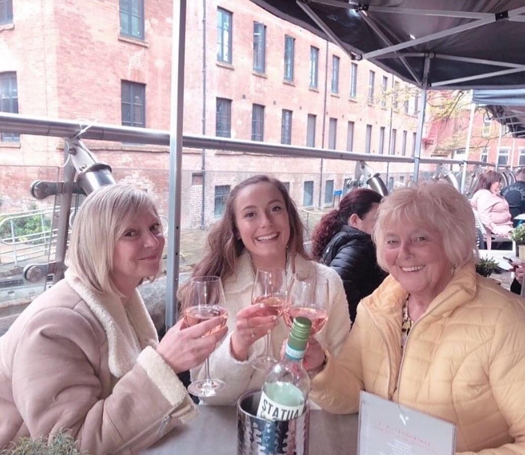 Ladies who lunch 💅🏻  
  
Thanks for sharing @bethanycarlisle ♥️  
  
We're open from 12pm (does wine count as lunch?) Make sure you TAG us in your pictures...we love seeing everyone back out enjoying themselves!  🙌🏻

#velvet #mcr #canalstreet #outout #sundayvibes #lunchdate
