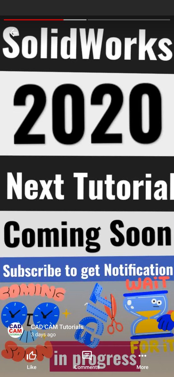 CADCAMTutorials's tweet image. youtube.com/CADCAMTutorials