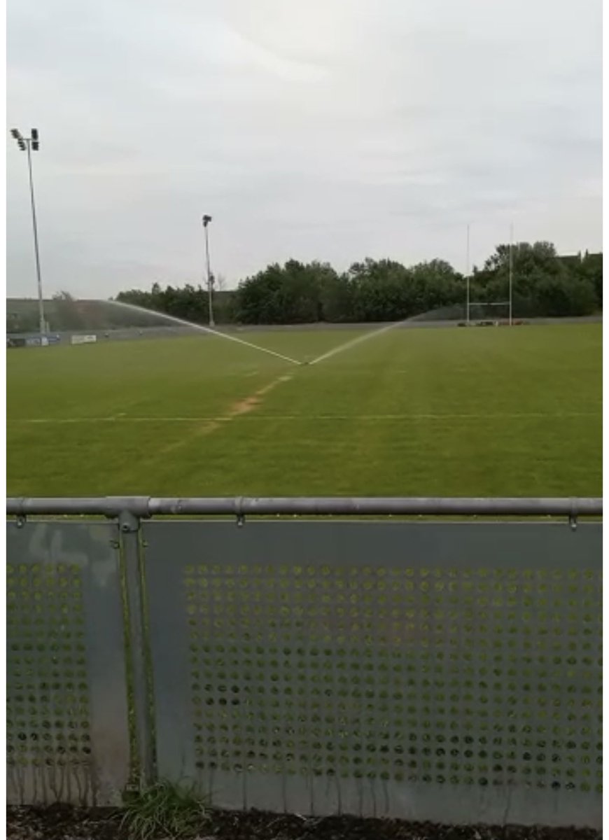 ThattoRugby's tweet photo. Our fellow committee member &amp; volunteer Kev Thompson has been up at the club since 5.15am this morning to water pitch 1 ready for today’s matches.#itswhatwedo
#whatretirement? https://t.co/D3YCRnBSqZ